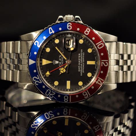 rolex pepsi blue hand|rolex gmt pepsi 16750.